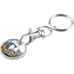 Trolley Coin Keychain